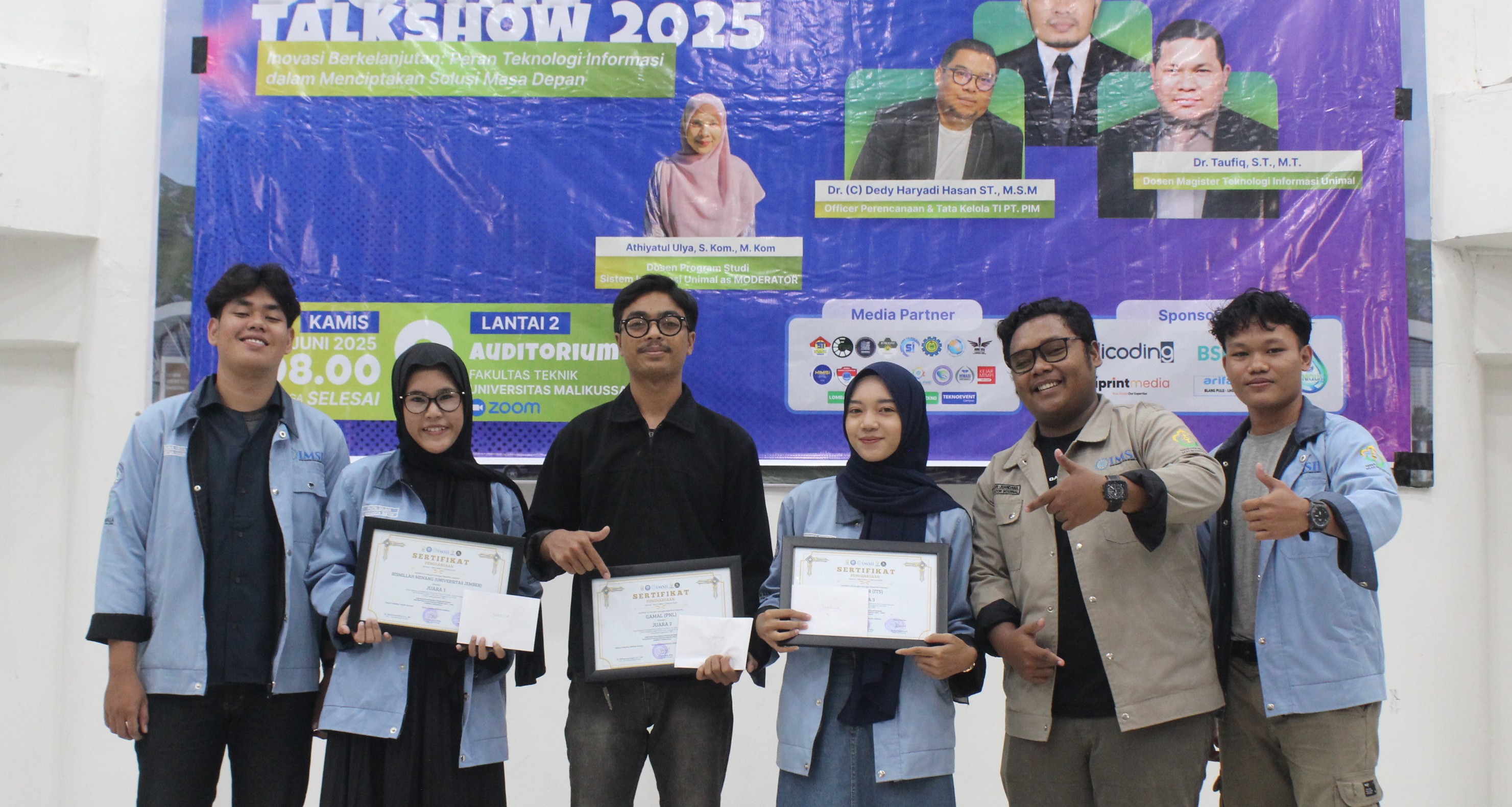 HIMASI Universitas Malikussaleh Hadirkan Information System Technology Competition 2025 dan Digital Talk Show Bertema Inovasi Teknologi