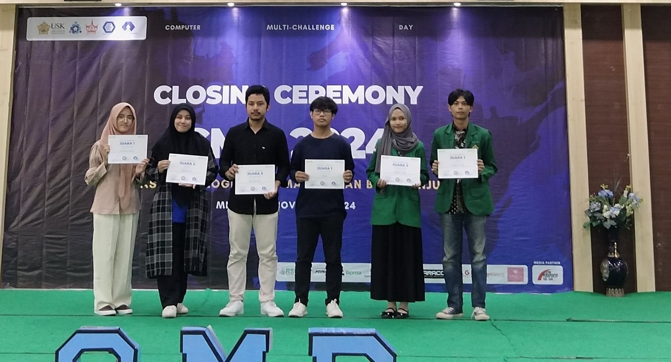 HIMASI Universitas Malikussaleh Raih Prestasi Gemilang di Ajang Nasional Computer Multi Challenge Day 2024