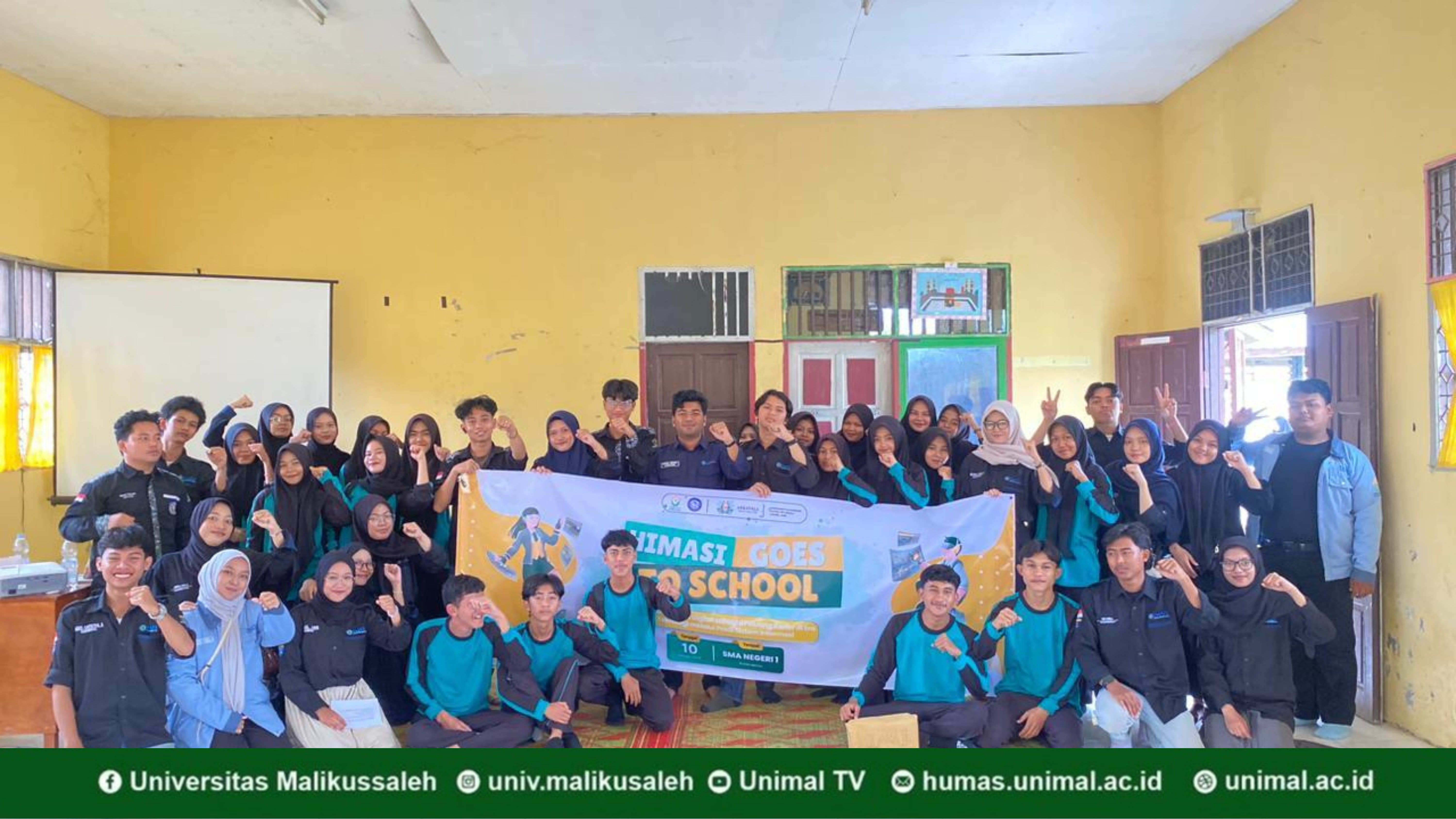 HIMASI Unimal Sosialisasikan Prodi Sistem Informasi melalui Program HIMASI Goes to School